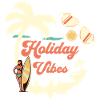 Holiday Vibes Old School Retro