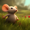 Mouse on a walk