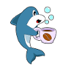 Delfin coffee cup