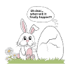Rabbit and egg