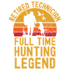 Retired technician hunting legend