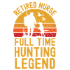 Retired nurse hunting legend