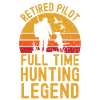 Retired pilot hunting legend