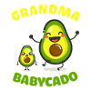 Grandma Of The Babycado Avocado Family Matching