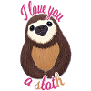 Sloth Declaration of Love