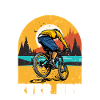 Funny mountain biker saying