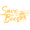 Save the Bees Artful Bee Design
