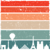 Urban Sunset Skyline