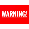 Warning Flexible Embroidery Design