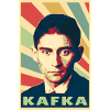 Franz Kafka vintage farver