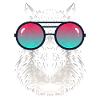 Cool Capybara with Sunglasses