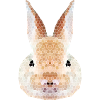 Rabbit Polygon – Low Poly
