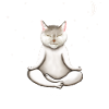 KARMA ER EN KAT, DER SPINDER I MIT SKØD