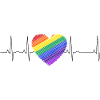 Heart palpitations Heart Rainbow Diversity