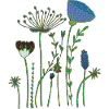 Dried flowers semitone