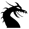 Dragon Head Silhouette