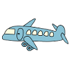 Blue Airplane