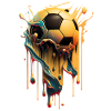 Melting football