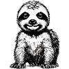 Sloth Fatigue Sloth Drawing Sloths