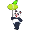 Panda Balloon