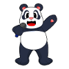 Panda Singer Microphone