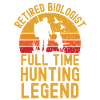 Retired biologist hunting legend
