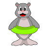 Seal Swimming Lifebuoy