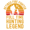 Retired fire fighter hunting legend