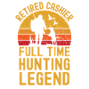 Retired cashier hunting legend