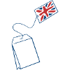 English tea bag