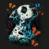Dalmatians and butterflies