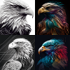 abstract eagle