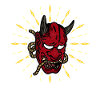 Japanese Tengu Hannya Kitsune Mask