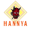 Masque japonais Tengu Hannya Kitsune