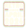 Birthday April 2024 Retro Gift