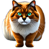 Furry Cat With Deep Eyes