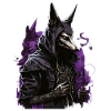 Anubis Totengott Futuristisch Geschenk