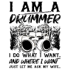 Funny Drum Player Drummer Musician