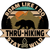 Roam like do Thru Hiking
