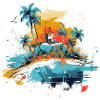 Tropical paradise