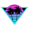 Retro Palm Trees