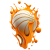 Melting Basketball