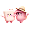 Marshmallow Couple