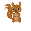 Cute Kawaii Squirrel