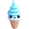 Crème glacée sucrée