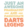 Pharmacist Darts legend retro