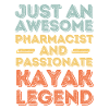 Pharmacist Kayak legend retro
