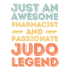 Pharmacist Judo legend retro