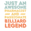 Pharmacist Billiard legend retro