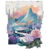 Flower landscape